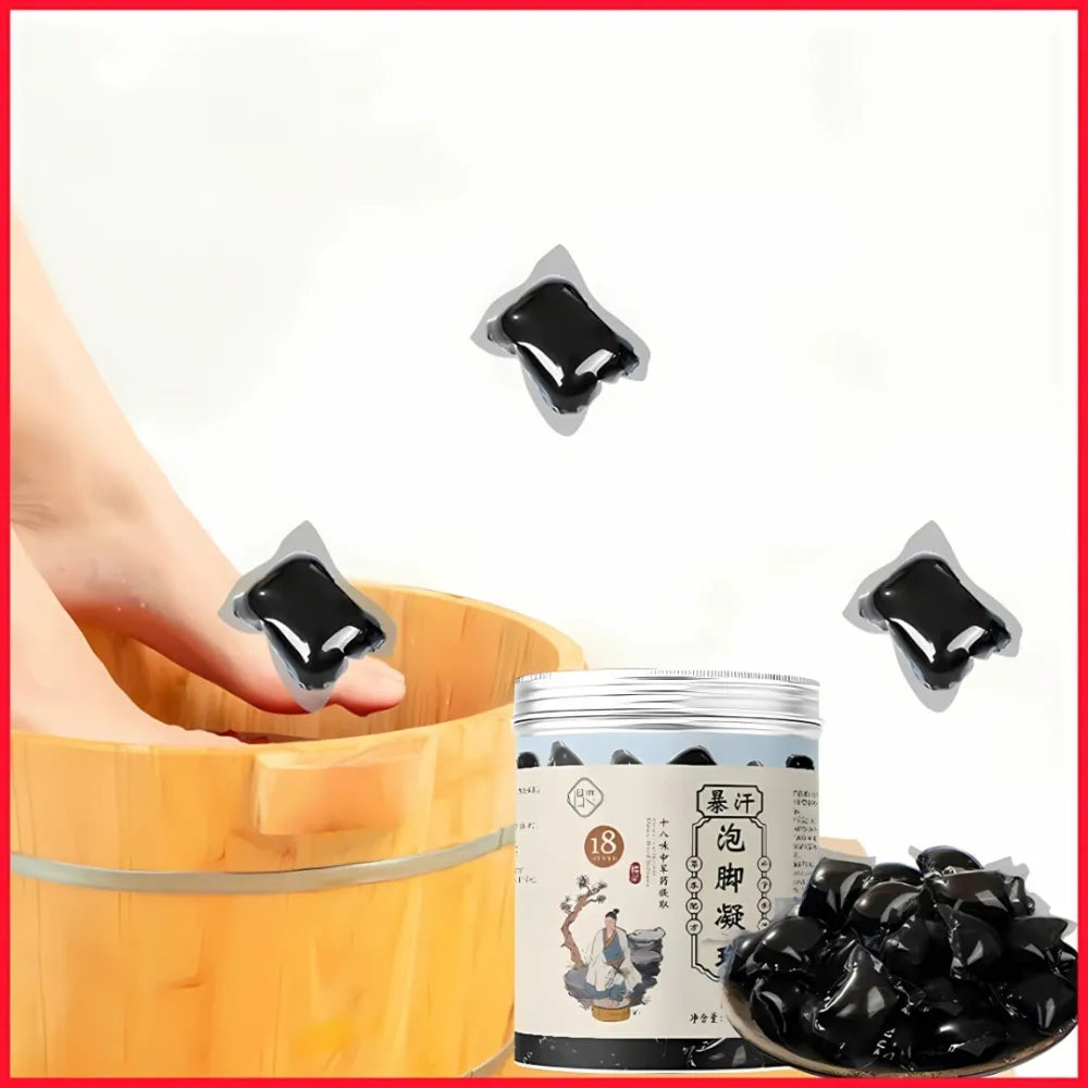 Herbal foot soaking beads
