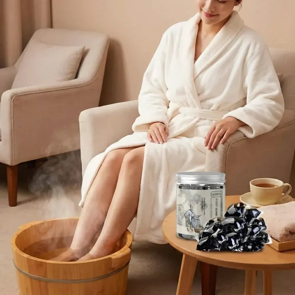 Herbal foot soaking beads