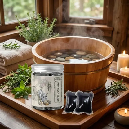 Herbal foot soaking beads