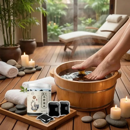 Herbal foot soaking beads