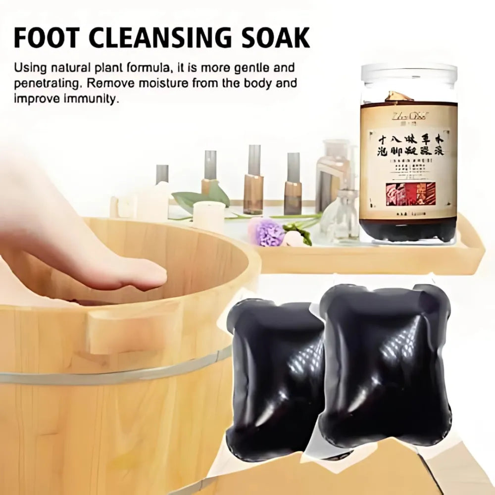 Herbal foot soaking beads
