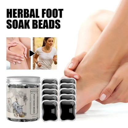 Herbal foot soaking beads