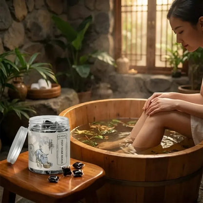 Herbal foot soaking beads