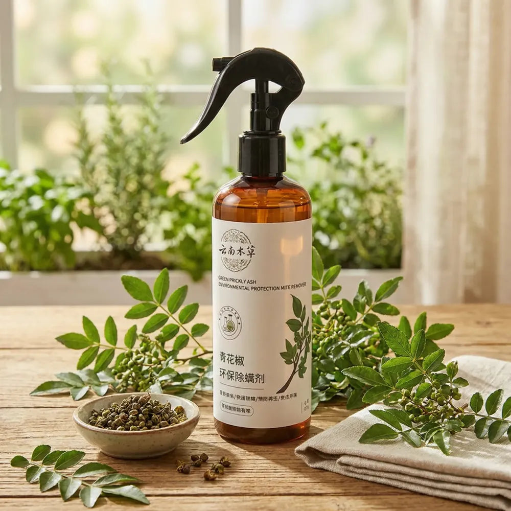 Herbal mite remover spray