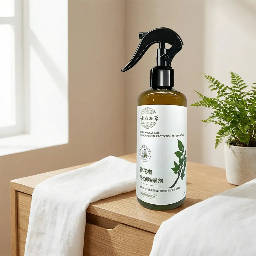 Herbal mite remover spray
