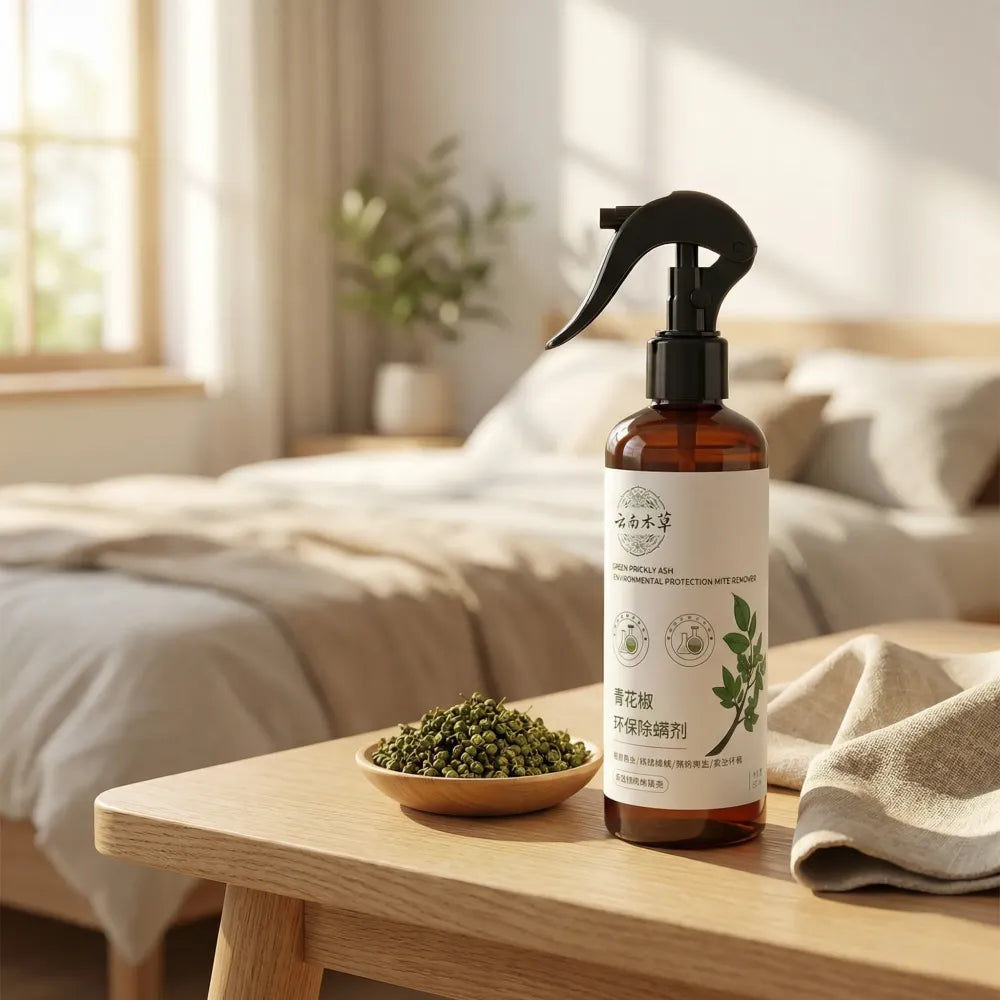 Herbal mite remover spray