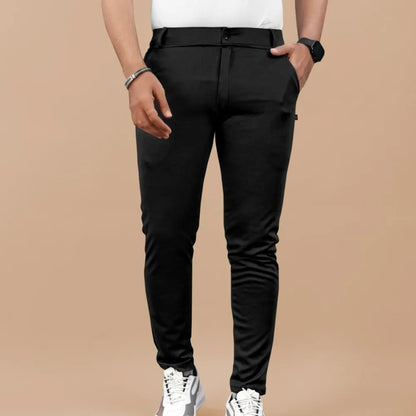High elasticity men’s classic pants (pack of 3)