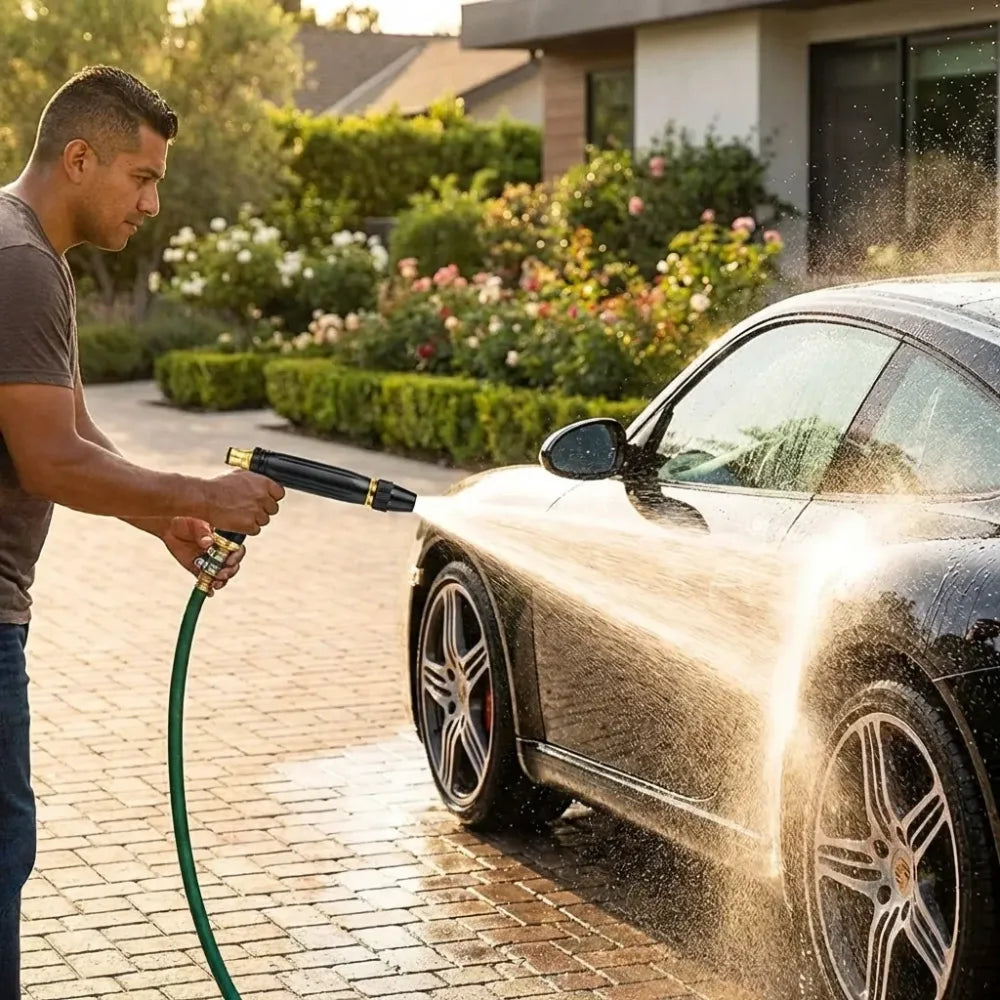 High-pressure water nozzle - home essentials