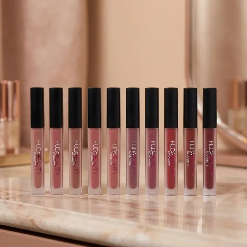 Huda beauty matte lipstick – pack of 12