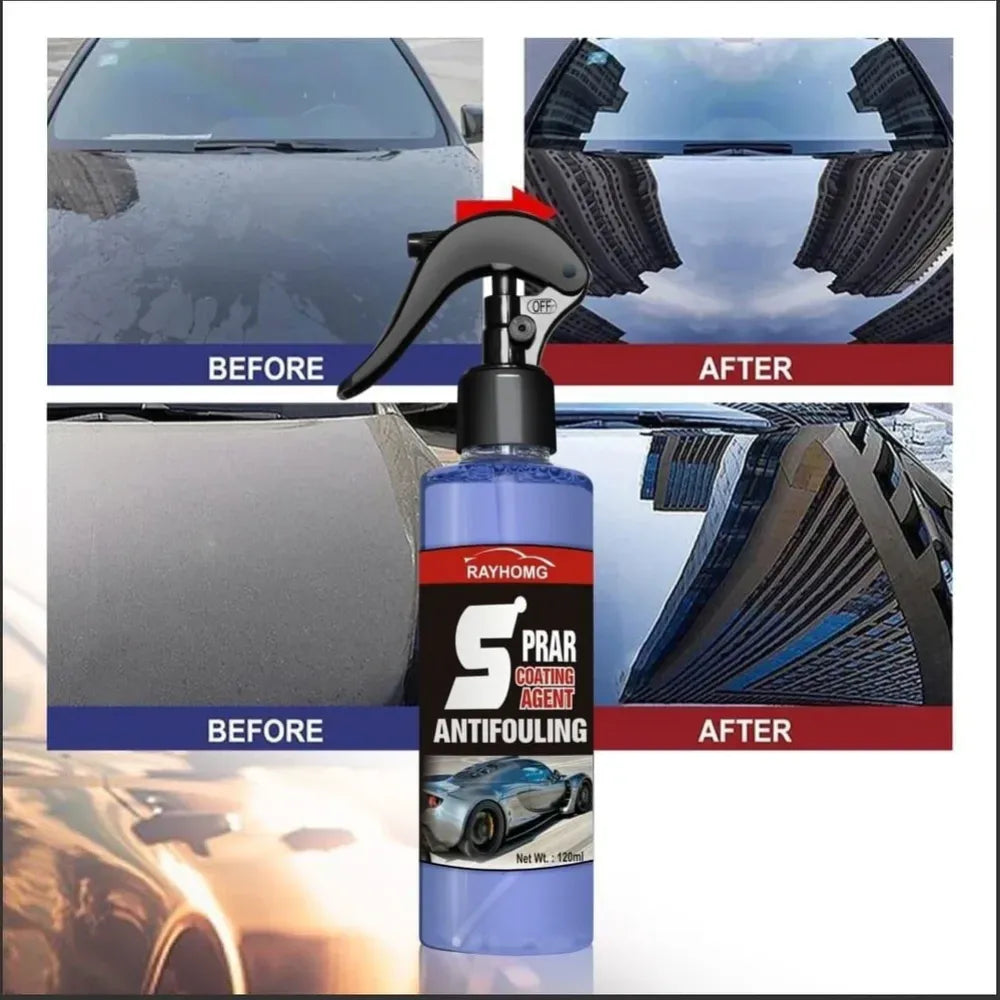 Hydrophobic car coating spray