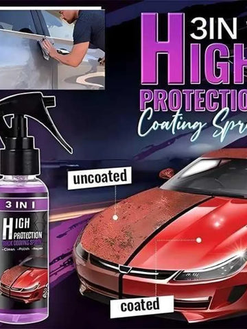 Hydrophobic Polish Nano Coating Agent Car Scratch Spray Cars Polishing for Motorcycles, Boats (Pack of 2)