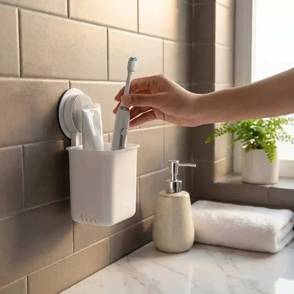 Hygienic toothbrush holder - home essentials
