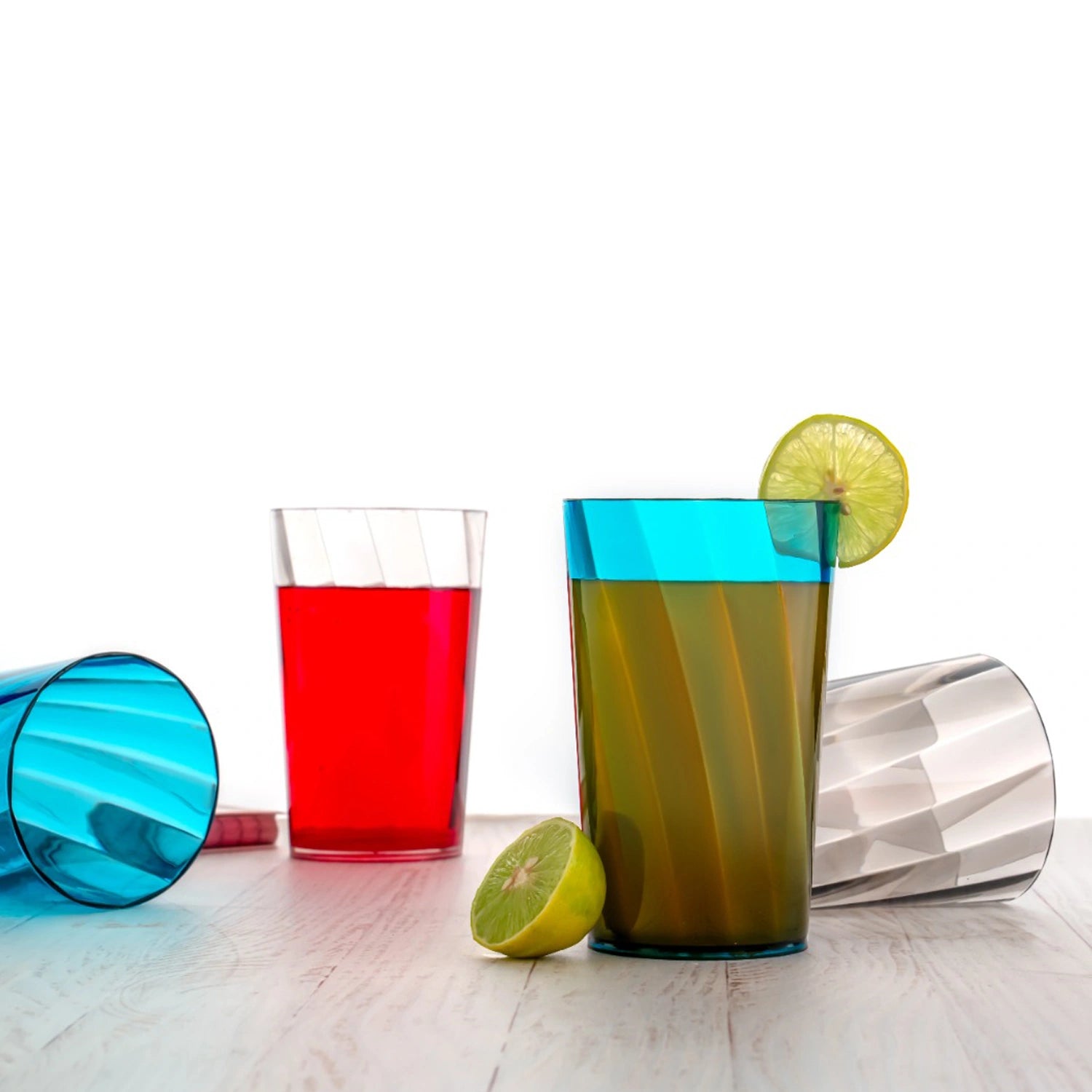 Stylish juice glass set