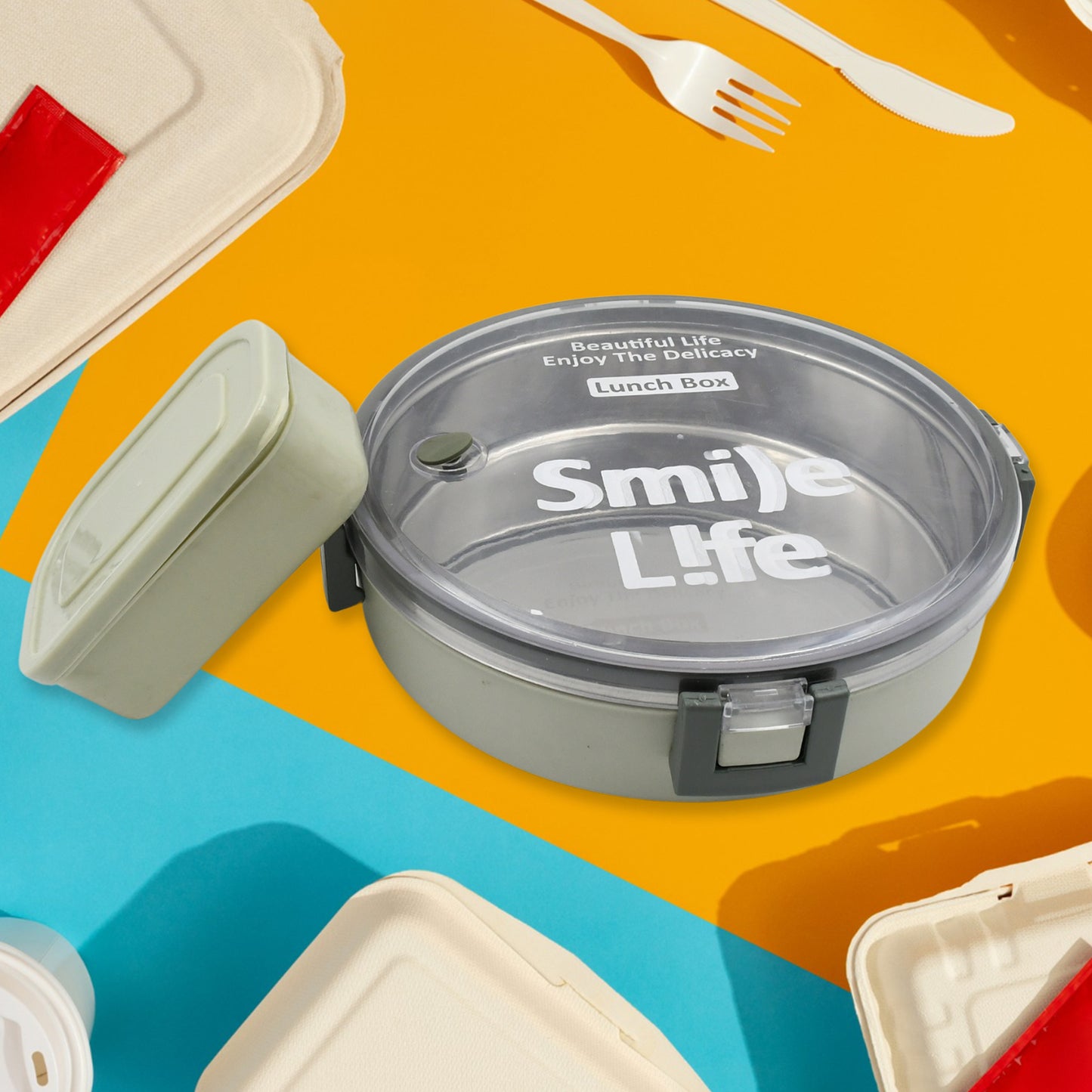 Leakproof Stainless Steel Lunch Box