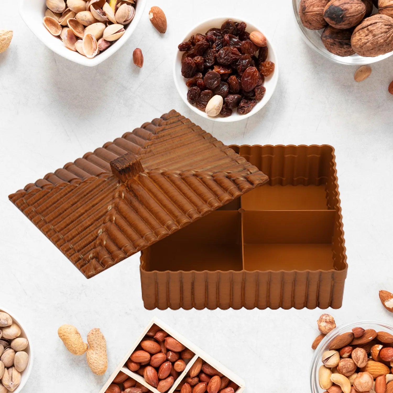 Dry fruit storage box