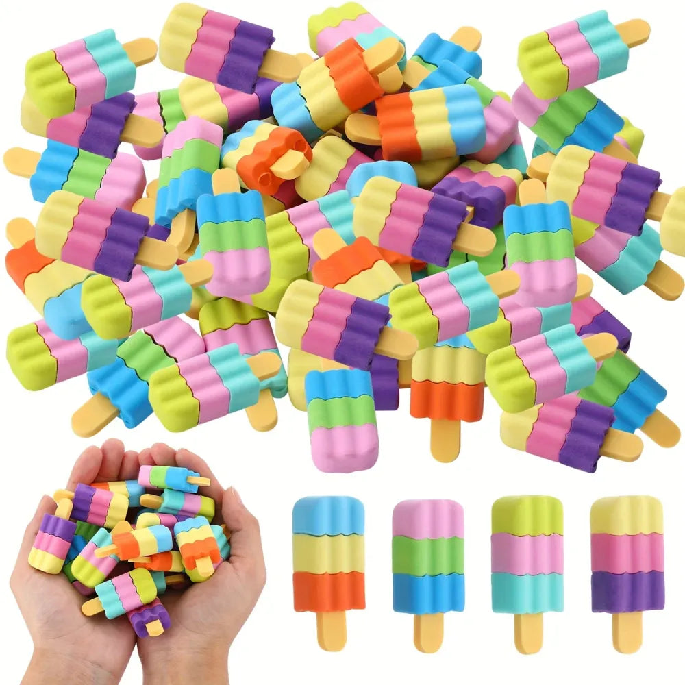 Ice cream eraser set