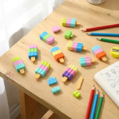 Ice cream eraser set - home improvement