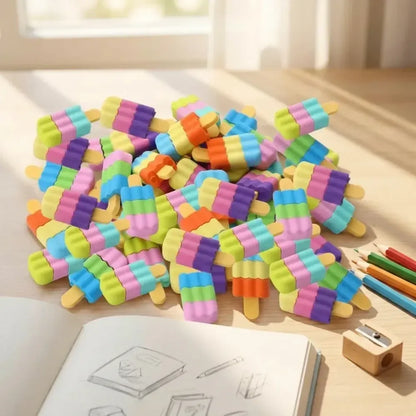 Ice cream eraser set - home improvement