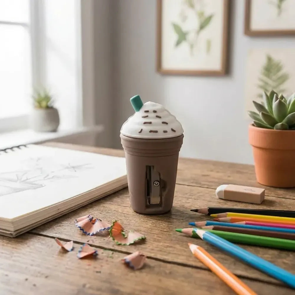 Ice cream pencil sharpeners (24-pack) - office