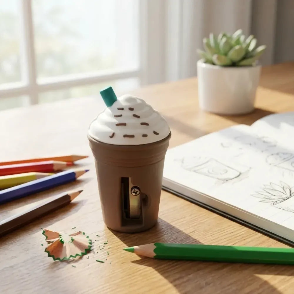 Ice cream pencil sharpeners (24-pack) - office