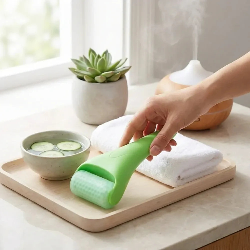 Ice roller for face skin care