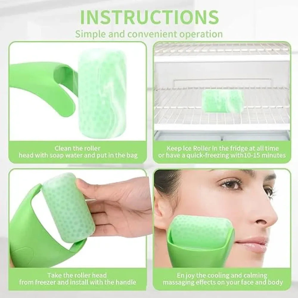 Ice roller for face skin care