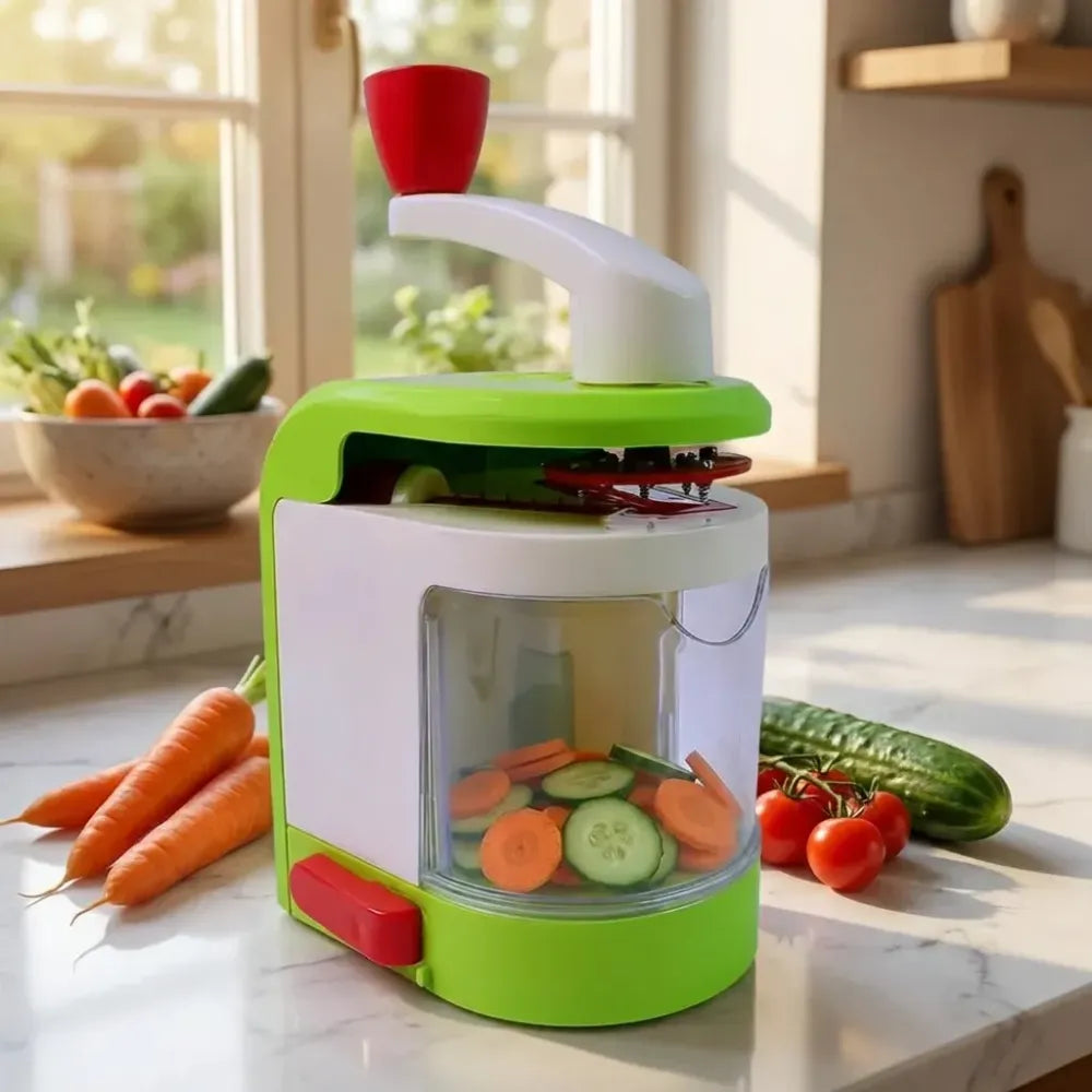 Ice shaver & spiral cutter - home kitchen