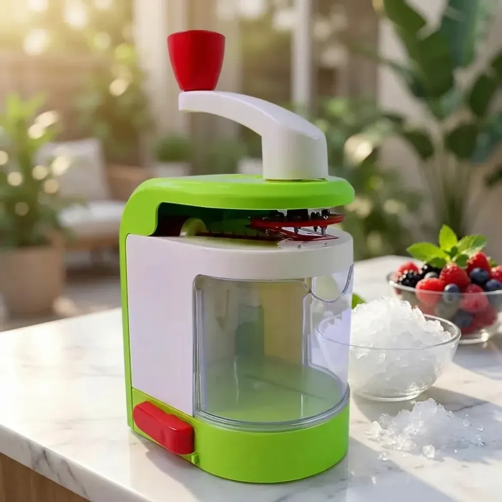 Ice shaver & spiral cutter - home kitchen