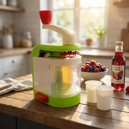 Ice shaver & spiral cutter - home kitchen