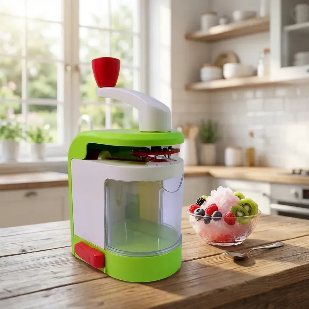 Ice shaver & spiral cutter - home kitchen