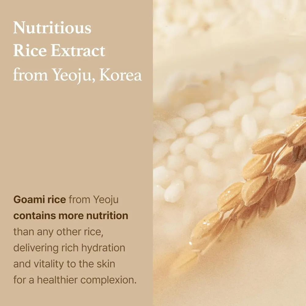 I’m from rice toner