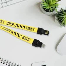 2-in-1 charging lanyard cable