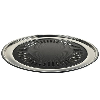 Indoor smokeless bbq grill