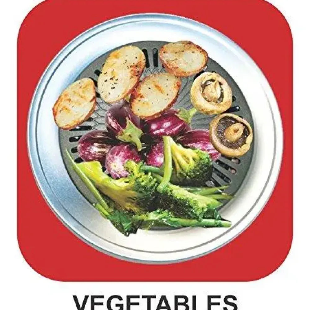 Indoor smokeless bbq grill