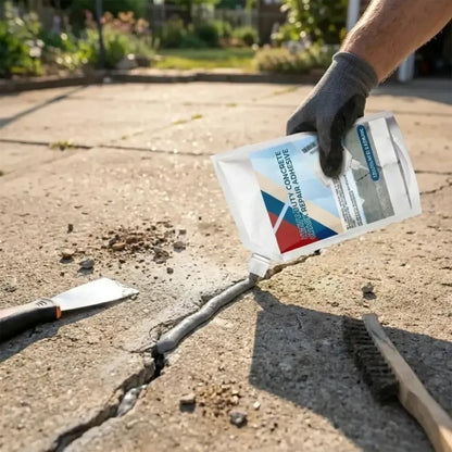 Industrial concrete crack filler