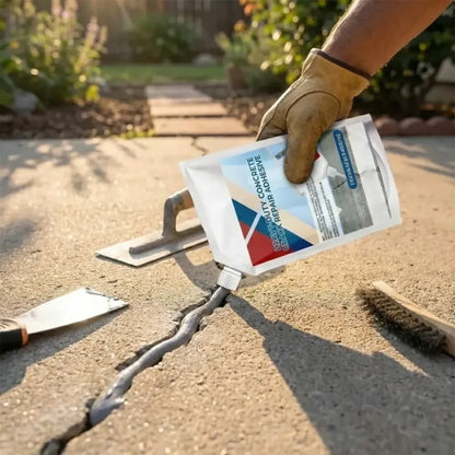 Industrial concrete crack filler