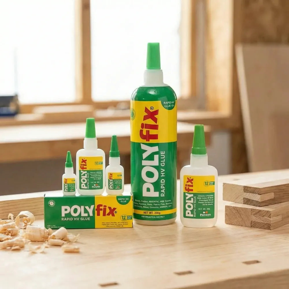 Industrial-strength hv glue