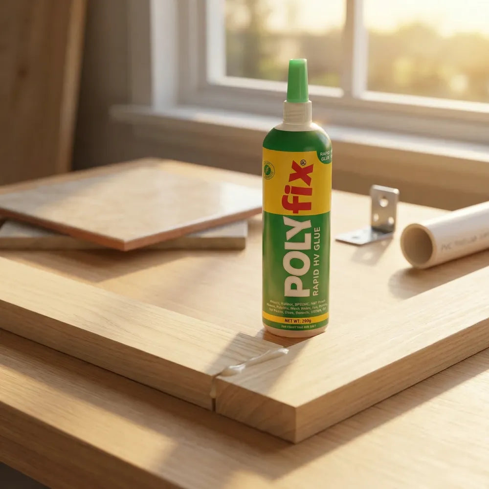 Industrial-strength hv glue