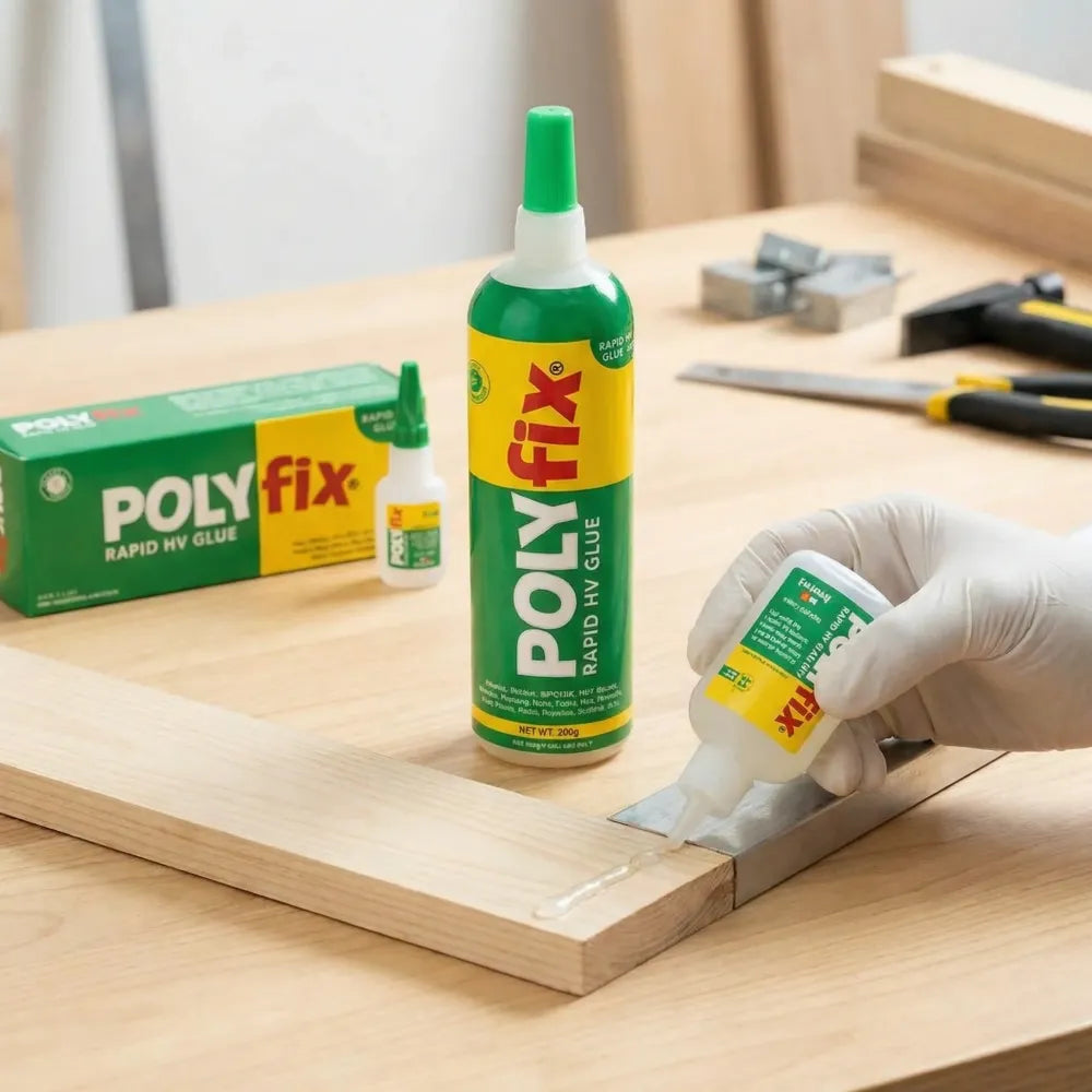 Industrial-strength hv glue
