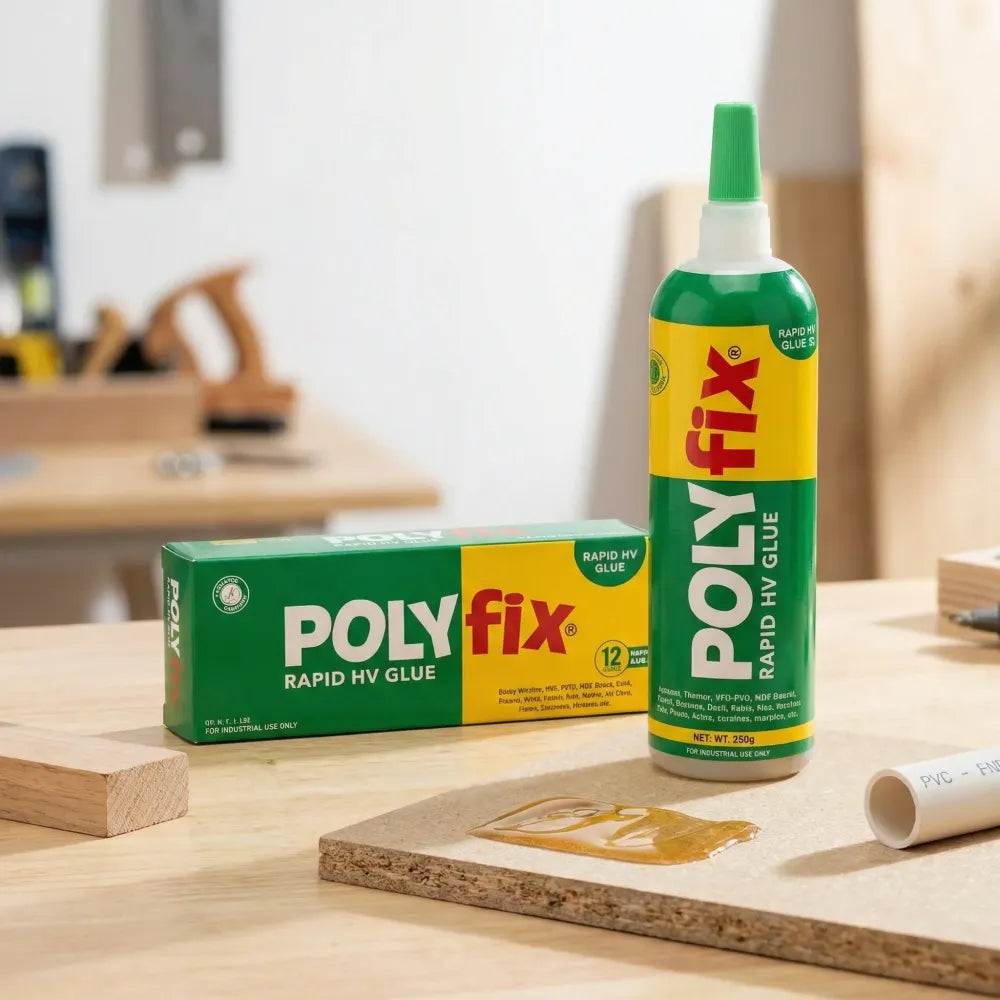 Industrial-strength hv glue