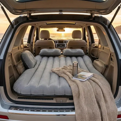 Inflatable car bed mattress