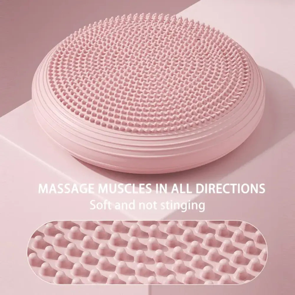 Inflatable core balance pads