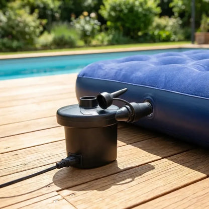 Inflatable vinyl lounger – 180kg capacity