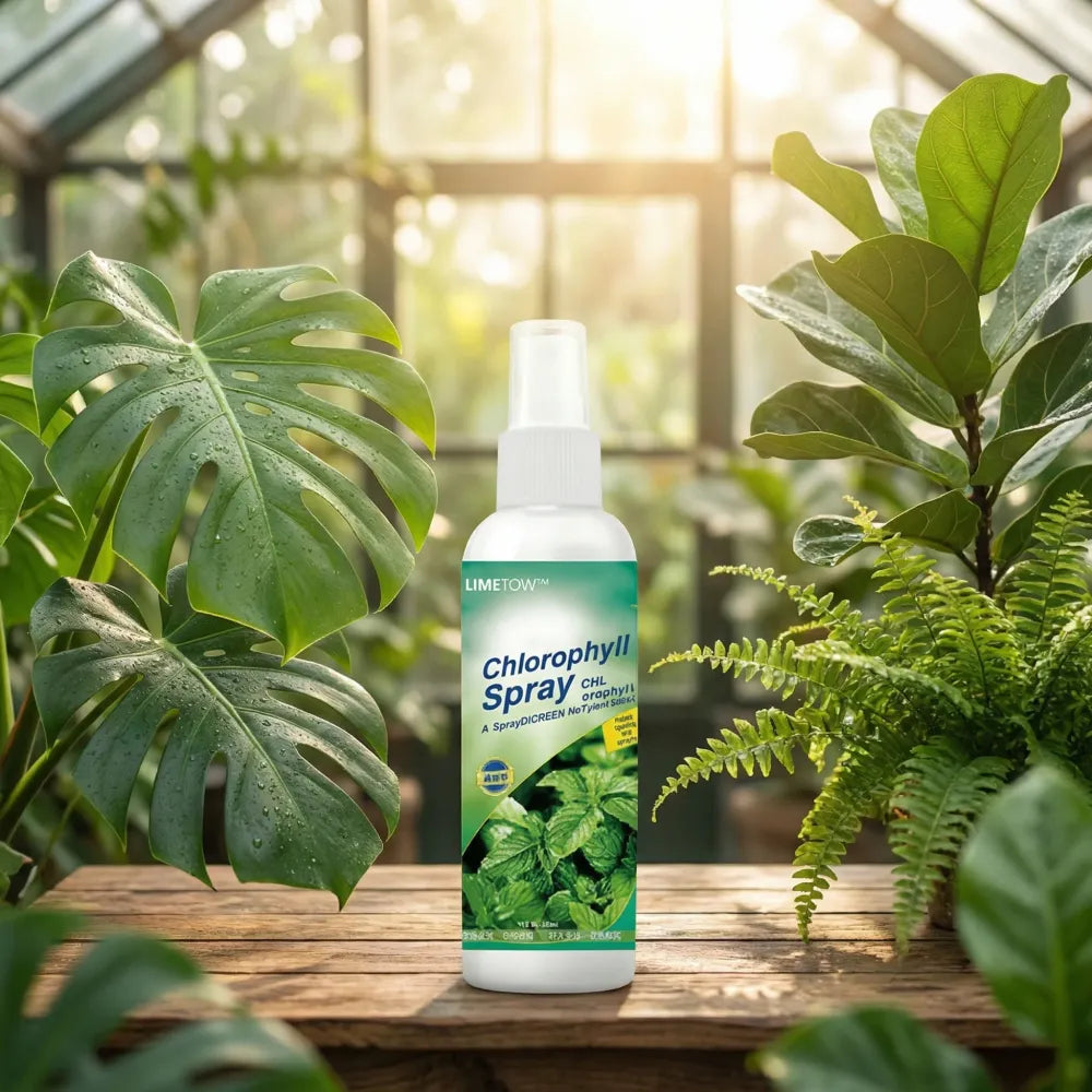 Instant green chlorophyll spray - gardening