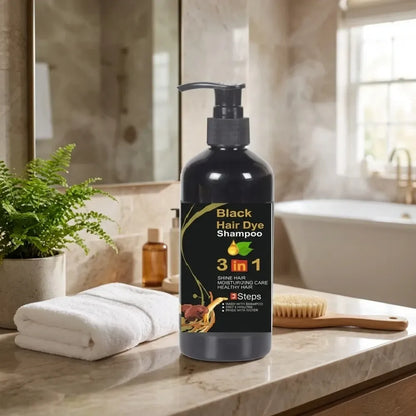 Instant herbal hair dye