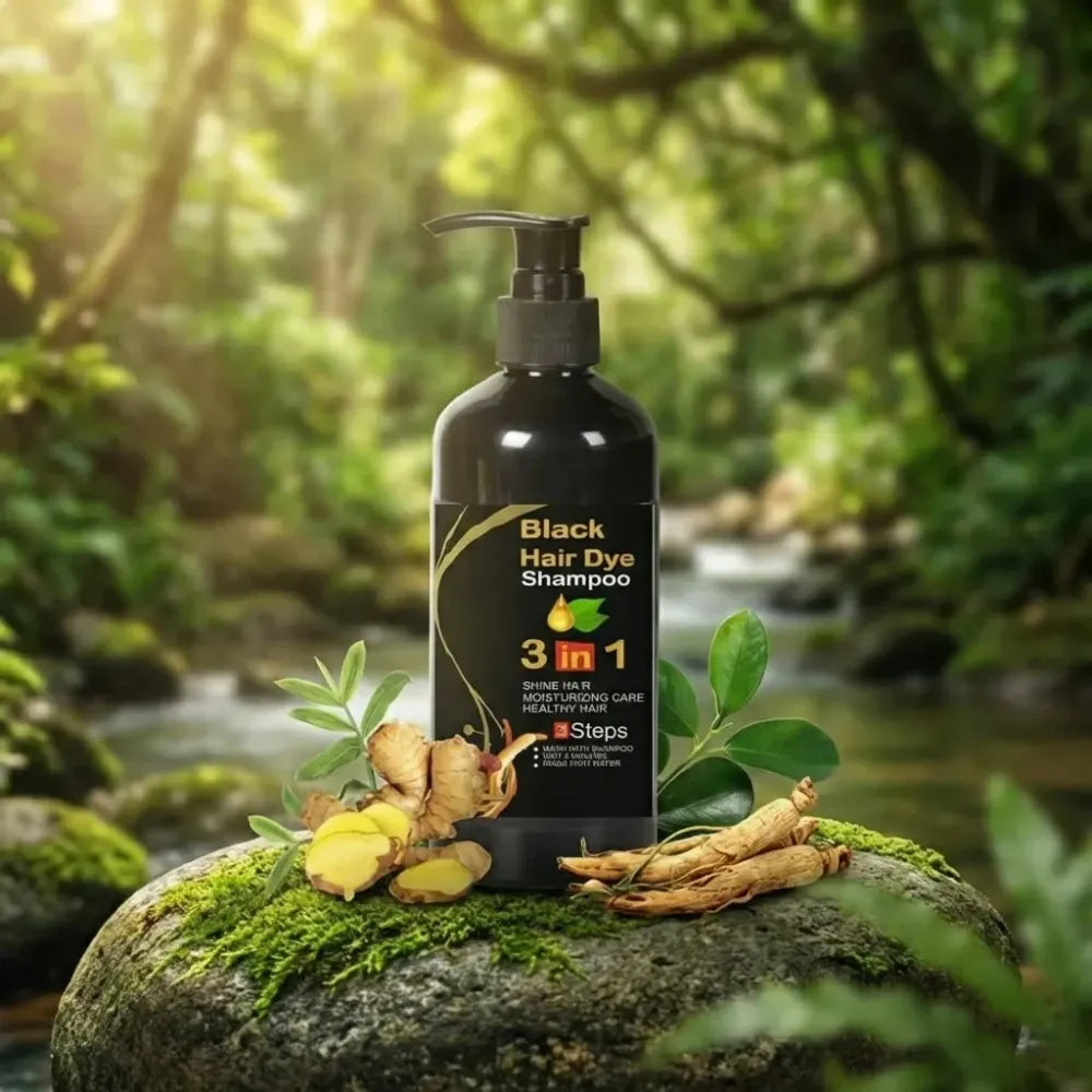 Instant herbal hair dye