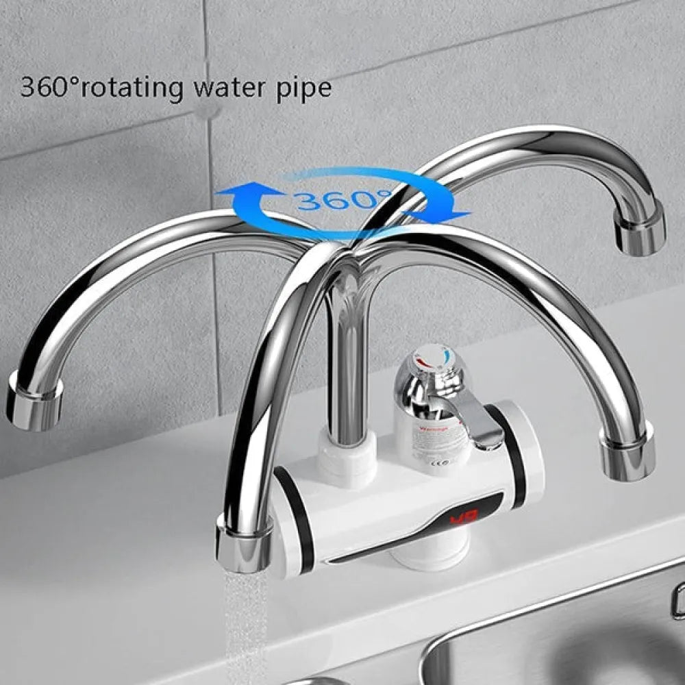 Instant hot water faucet