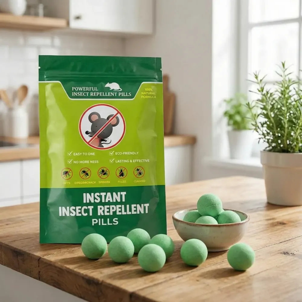 Instant insect repellent pills (pack of 2 - 20 pills)