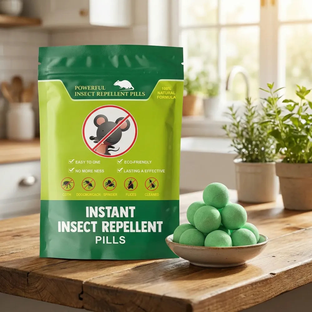 Instant insect repellent pills (pack of 2 - 20 pills)