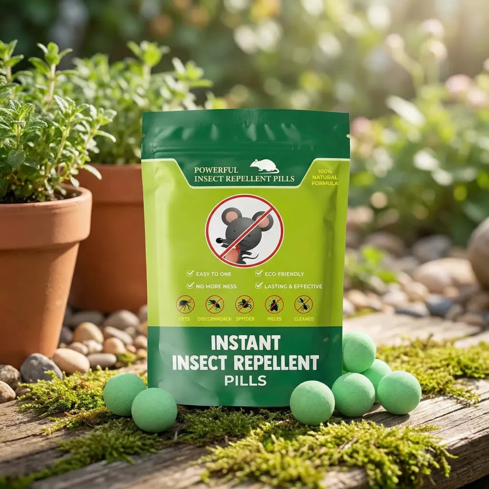 Instant insect repellent pills (pack of 2 - 20 pills)